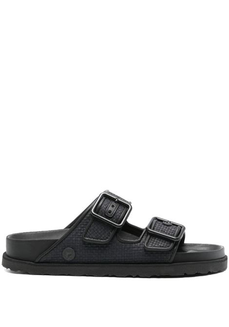 Black Arizona buckle slides Birkenstock - men